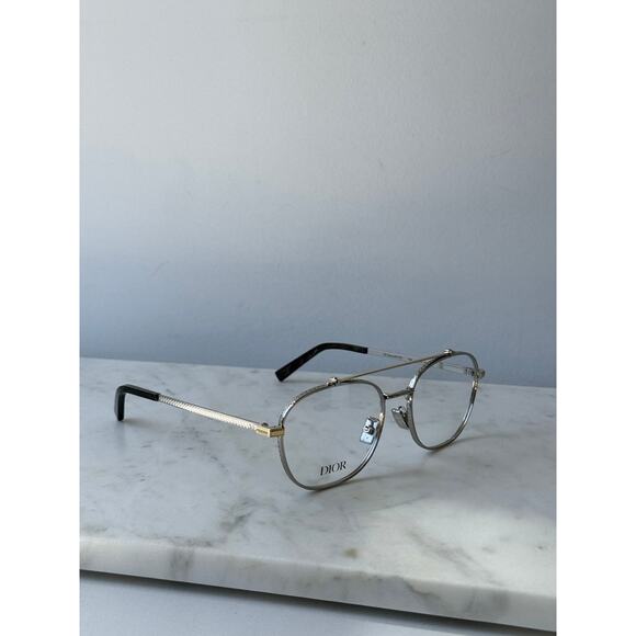 NEW Dior CD DiamondO R2U Eyeglasses Frames in Two Toned $640 - Picture 4 of 9